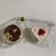スイーツ ミニチュア キーホルダー 2個セット | Mercari
