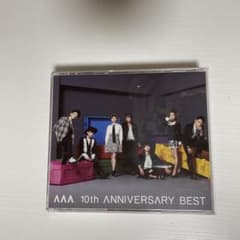 AAA 10th ANNIVERSARY BEST CD2枚 DVD1枚のサムネイル