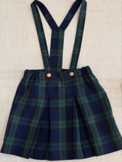 幼稚園　制服　チェック柄スカート　120のサムネイル