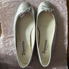 repetto レペット シルバー バレエシューズ フラットシューズ 36.5