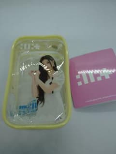 ILLIT　アイリット　口紅ポーチ　ウォンヒ　ウォニ　クリアポーチ