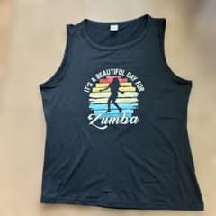 Zumba タンクトップ 黒のサムネイル