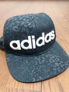 adidas キャップ 帽子 ヒョウ柄 レオパード ブラックのサムネイル