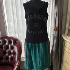 Burberry Blue Label ノースリーブ ワンピース - メルカリ