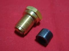 NSR50/80/NS-1 シリンダーヘッド ハイコンプ プラグアダプター - メルカリ