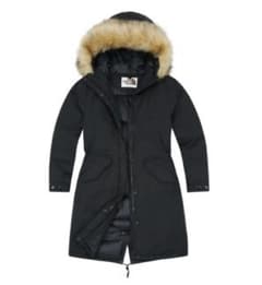 (新品・値下げ)ノースフェイス NORWALK DOWN COAT ブラック Mのサムネイル