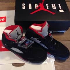 supreme シュプリーム×ジョーダン5 スニーカー 27.5㎝のサムネイル