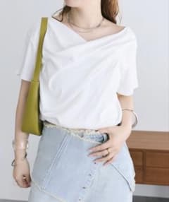 mystic オフショルTシャツ ホワイトのサムネイル