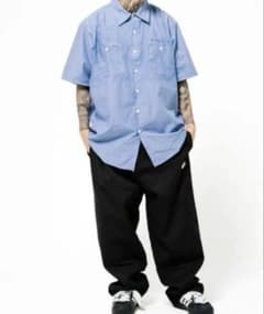 knosis ワークシャツ 青 XL - メルカリ