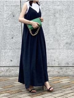 ZARA ロング丈　キャミソール　パフワンピースのサムネイル