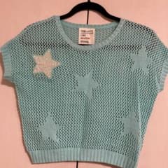 ピンクラテ　サマーニット　半袖　140㎝のサムネイル