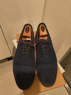 e*様 【再値下げ】Allen Edmonds スエード ウィングチップ ネイビ e*様 【再値下げ】Allen Edmonds スエード ウィングチップ ネイビ