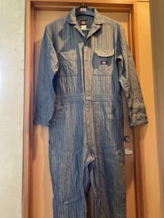 だい様専用☆Dickies フィッシャーストライプ つなぎ 作業着のサムネイル