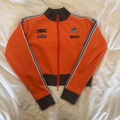 HRC HONDA MOUSSY トラックジャケット ジャージ オレンジ - メルカリ