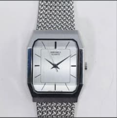SEIKO セイコー クォーツ 腕時計 7431-5120 シルバー色 スクエアのサムネイル