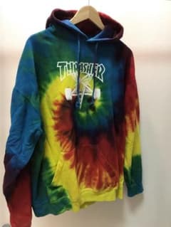 Thrasher タイダイ　パーカー Lのサムネイル