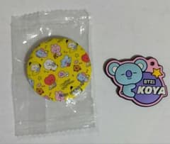 BT21 缶バッジ KOYA ラバーチャーム セットのサムネイル