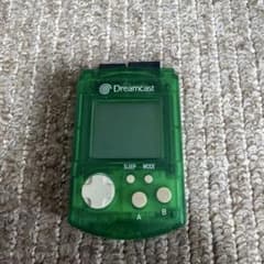 【DC】チ-1 Dreamcast ビジュアルメモリ クリアグリーン　未確認