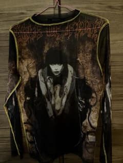 DropDead × Cradle Of Filth 総柄メッシュロンTのサムネイル