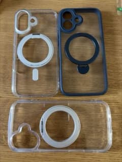 iPhone17用　スタンド付きケース　３点セットのサムネイル