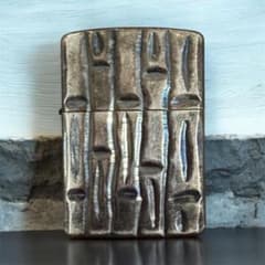 ZIPPO ジッポー 竹柄 立体デザイン 2005年製 USA製のサムネイル