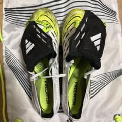 adidas Predator サッカーシューズ ホワイト/イエロー/ブラックのサムネイル