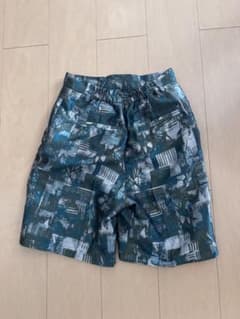 JEANASIS 青系抽象パターン ショートパンツのサムネイル