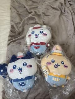 ちいかわ ハチワレ うさぎ ちいかわワクワクゆうえんち　ぬいぐるみ3点セットのサムネイル