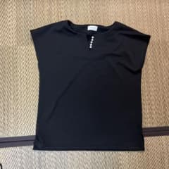 Myuパールトップス　ブラックのサムネイル