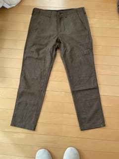 SHIPS シップス ブラウン ウールスラックス W32