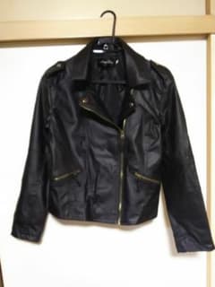 【K mama様専用】ライダースジャケット  レディース(大きいサイズ)のサムネイル