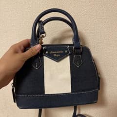 Samantha Vega デニム 2way ショルダーバッグ - メルカリ