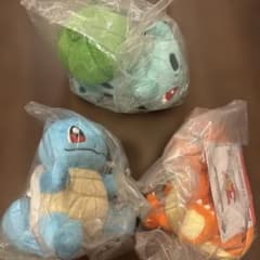 ポケモン 一番くじ 30周年 C賞 カントー地方 旅立ちの3匹 ぬいぐるみ