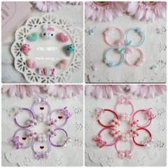 ꕤPRL*様ꕤ﻿﻿ヘアゴム⑅﻿ベビー&キッズ⑅ハンドメイド⑅﻿﻿ - メルカリ