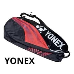 YONEX キャディバッグ ブラック/レッド YONEX ラケットバッグ ブラック/レッド - メルカリ