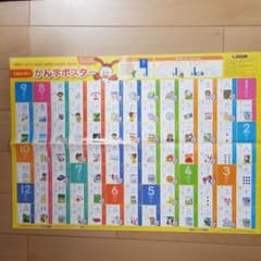 チャレンジ１年生　漢字かたかなポスターのサムネイル