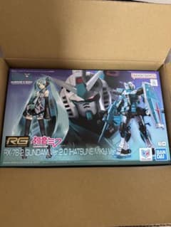 RG 1/144 RX-78-2 건담 Ver.2.0 하츠네 미쿠 Ver.