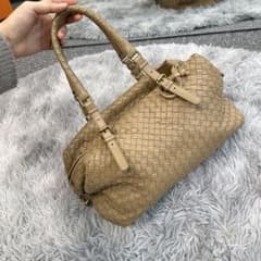 ボッテガ ヴェネタ イントレチャート ミニボストンバッグ ハンドバッグ
