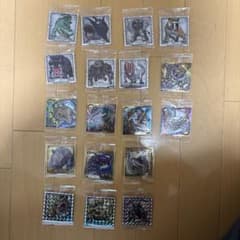最強王図鑑 デフォルメシール vol.2 18枚セットのサムネイル