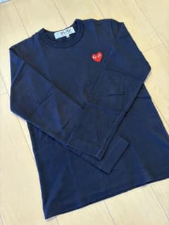 PLAY COMME des GARÇONS 長袖カットソー ブラック Sのサムネイル