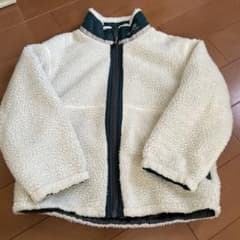 BREEZE ボアジャケットブルゾン　リバーシブル　サイズ130のサムネイル