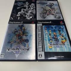 PS2 킹덤 하트 4 개 세트