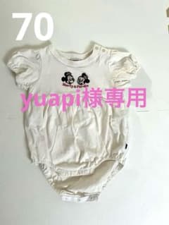 yuapi様専用　バースデイ　futafuta ロンパース　70のサムネイル