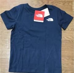 ノースフェイス  ネイビーtシャツ新品・未使用 130㎝のサムネイル