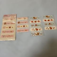 リラックマ キュートバン 絆創膏 5柄9枚セット 2種のサムネイル