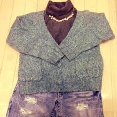 NICE CLAUP・ニットカーディガンのサムネイル