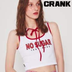 CRANK no sugar sleeveless タンクトップ スリーブレスのサムネイル