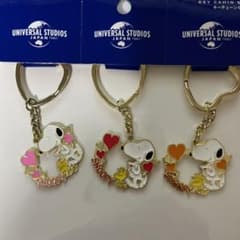 USJお土産キーチェーンセット SNOOPY スヌーピー ウッドストック