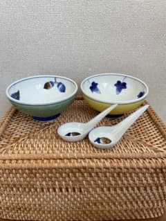 深川製磁　丼皿　お椀　ボール　レンゲ付き 深川製磁 丼皿 お椀 ボール レンゲ付き | Mercari