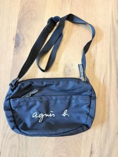 agnes b. ENFANT ショルダーバッグ ブラックのサムネイル
